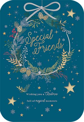 Noel Tatt Special Friends Christmas Card**