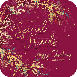 Noel Tatt Special Friends Christmas Card**