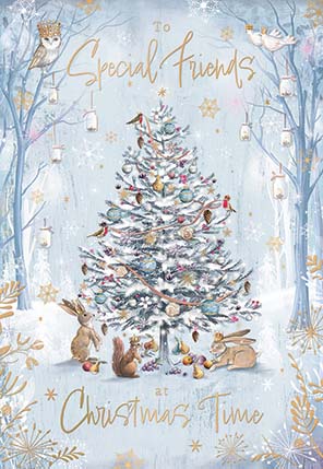 Noel Tatt Special Friends Christmas Card**