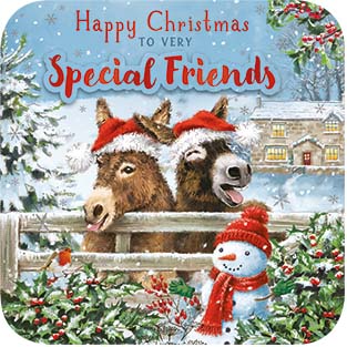 Noel Tatt Special Friends Christmas Card**