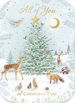 Noel Tatt All of You Christmas Card**