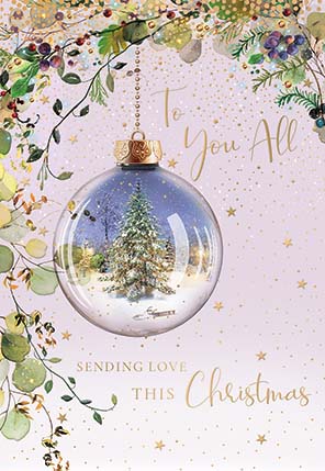 Noel Tatt All of You Christmas Card**
