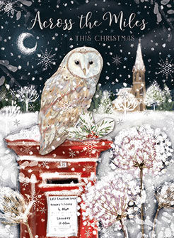 Noel Tatt Across the Miles Christmas Card**