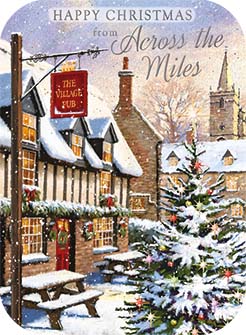 Noel Tatt Across the Miles Christmas Card**