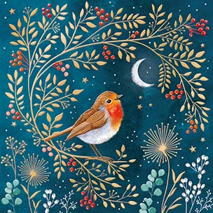 Noel Tatt Box of 8 Christmas Card**
