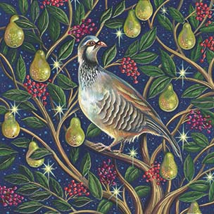 Noel Tatt Box of 8 Christmas Card**