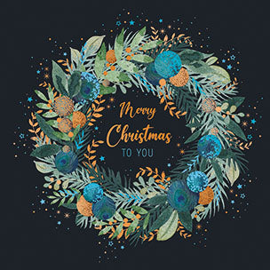Noel Tatt Box of 8 Christmas Card**