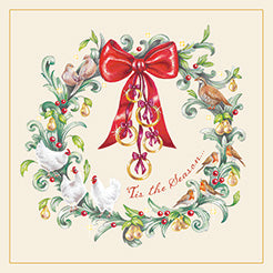 Noel Tatt Box of 12 Christmas Card**
