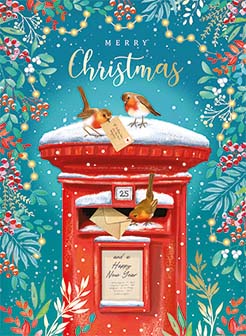 Noel Tatt Pack of 8 Charity Christmas Card**