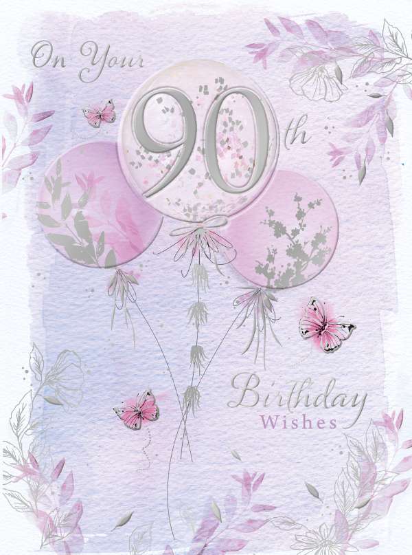 Noel Tatt 90th Birthday Card*