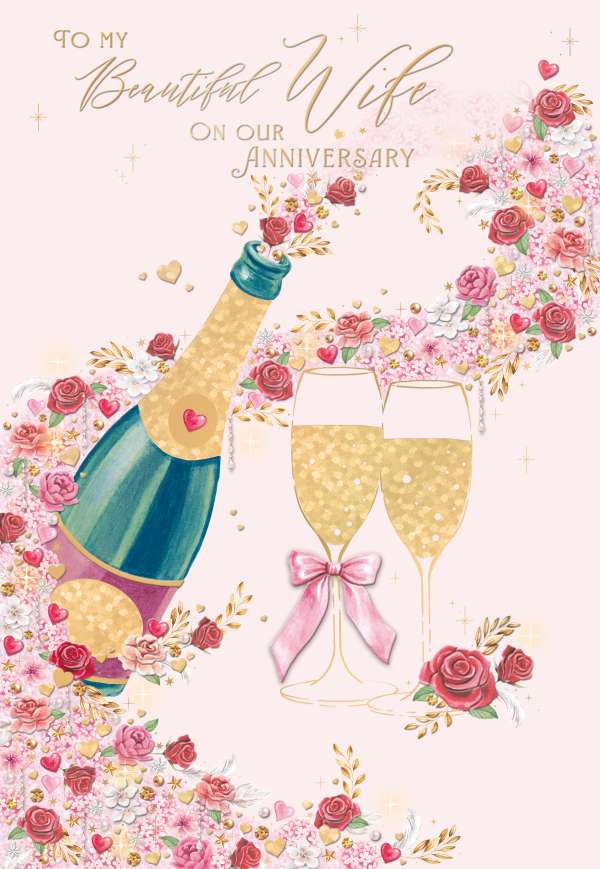 Noel Tatt Wife Anniversary Card*