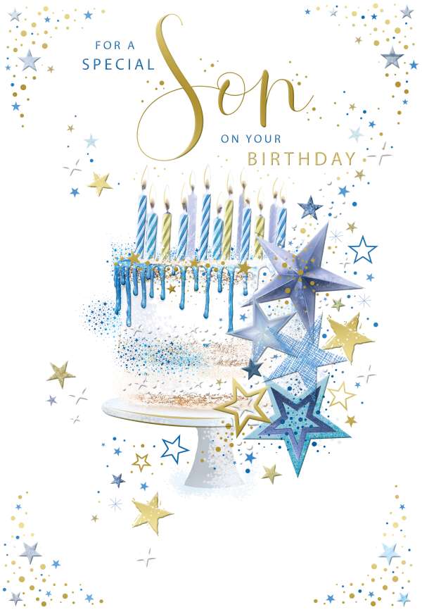 Noel Tatt Son Birthday Card*