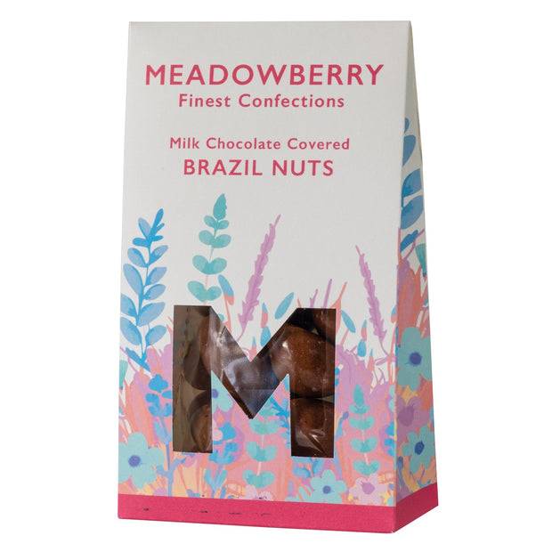 Meadowberry covered - Milk chocolate covered Brazil nuts 140g