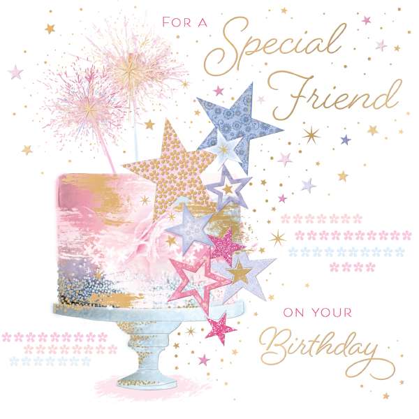 Noel Tatt Special Friend Birthday Card