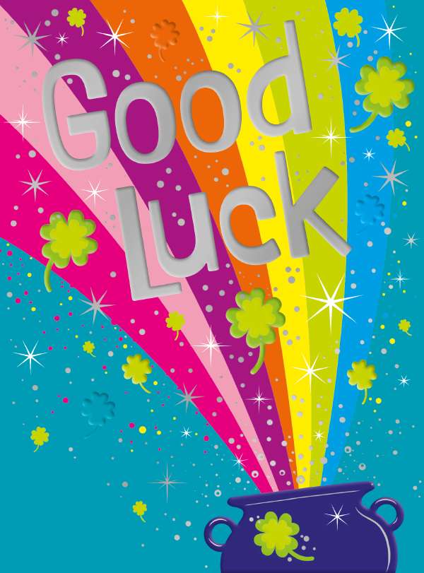 Noel Tatt Good Luck Card*