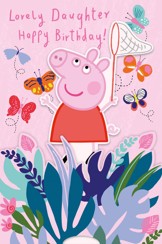 Danilo Peppa Pig Daughter Birthday Card*
