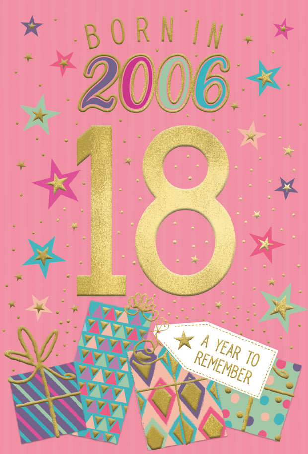 ICG 18th Birthday in 2024 Card