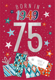 ICG 75th Birthday in 2024 Card