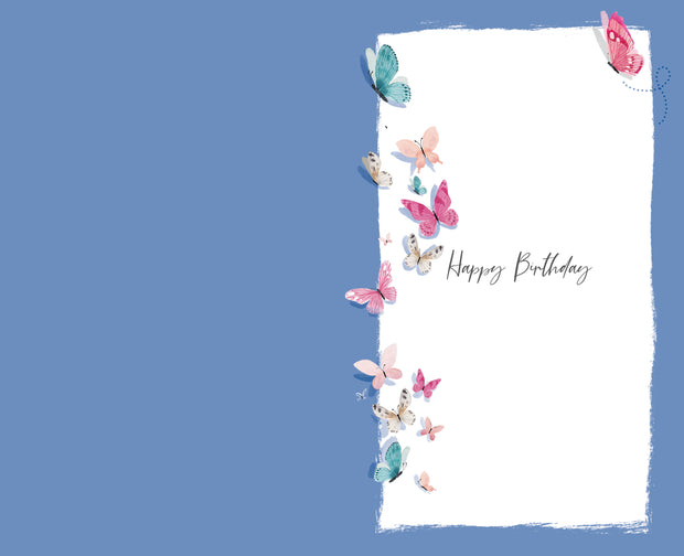 ICG Butterfly Birthday Card*