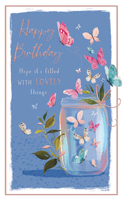 ICG Butterfly Birthday Card*