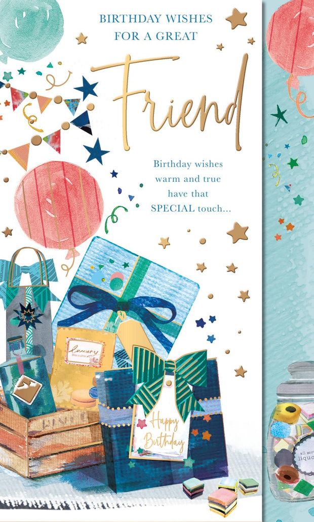 Words N Wishes Friend Birthday Card