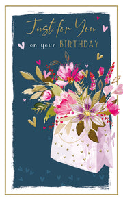 ICG Floral Birthday Card