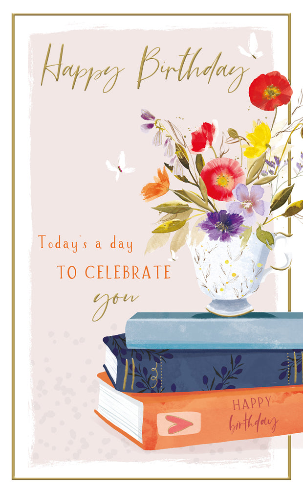 ICG Book Lover Birthday Card*