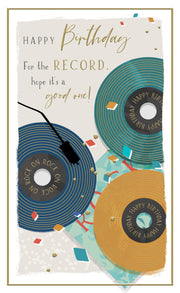 ICG Music Record Birthday Card*