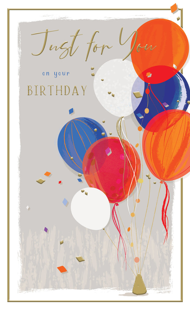 ICG Party Balloons Birthday Card*