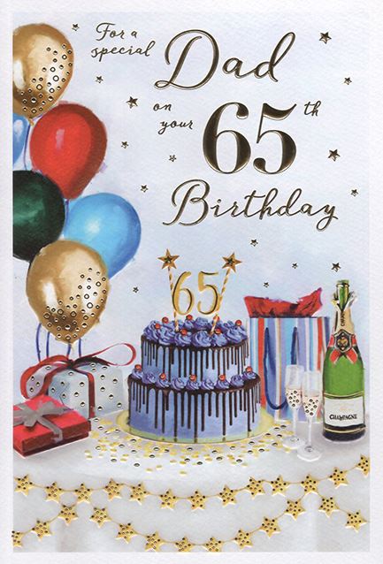 ICG Dad 65th Birthday Card*