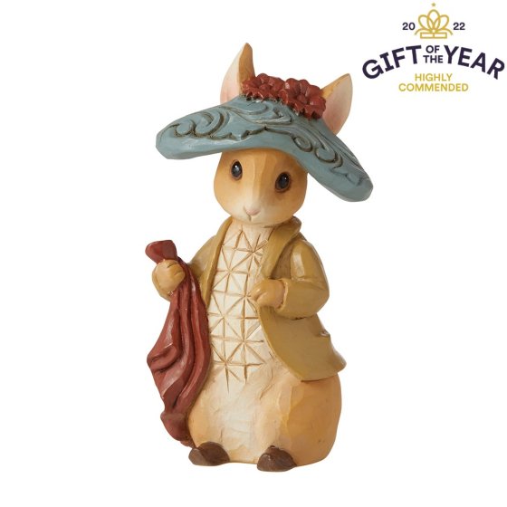 Enesco Beatrix Potter Peter Rabbit Jim Shore Benjamin Bunny Mini Figurine