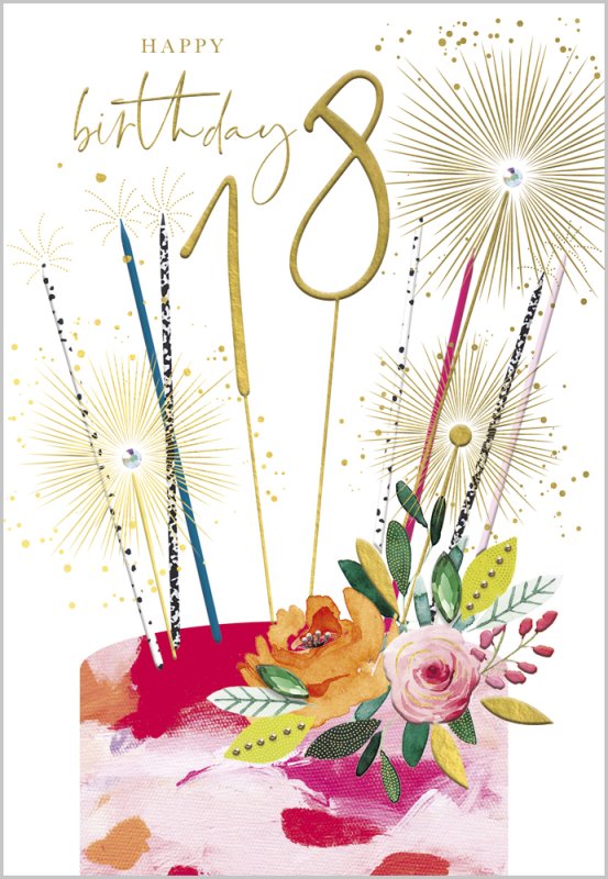 Abacus 18th Birthday Card*