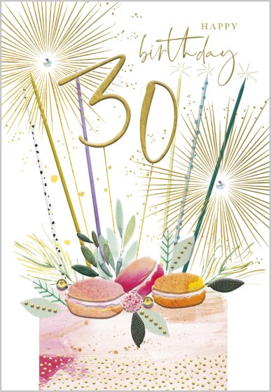 Abacus 30th Birthday Card*