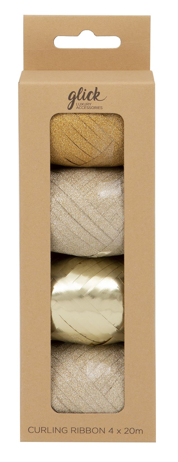 Glick Gold Multipack of 4 Curling Ribbons*