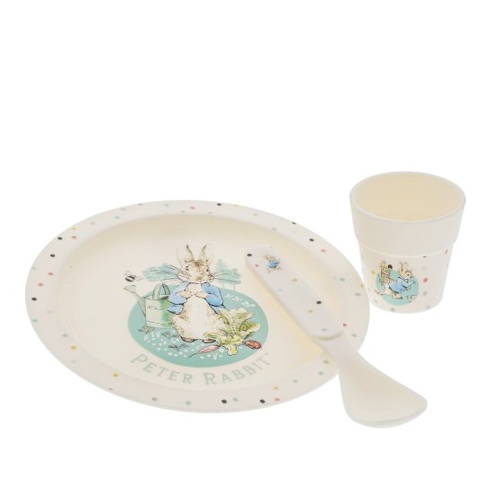 Enesco Peter Rabbit Bamboo Collection Egg Cup Set