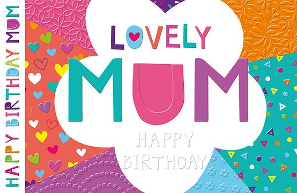 Words N Wishes Mum Birthday Card