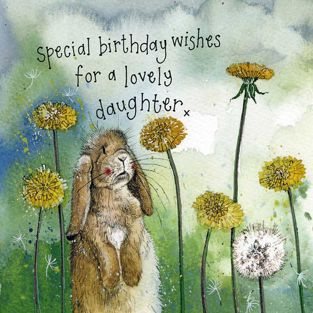 Alex Clark Daughter Birthday Card*
