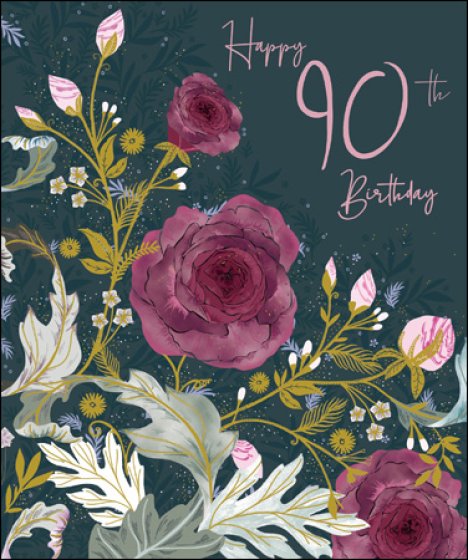 Woodmansterne 90th National Trust Birthday Card*