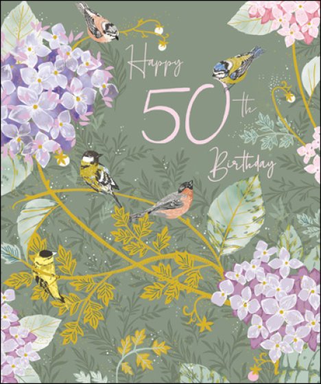 Woodmansterne 50th National Trust Birthday Card