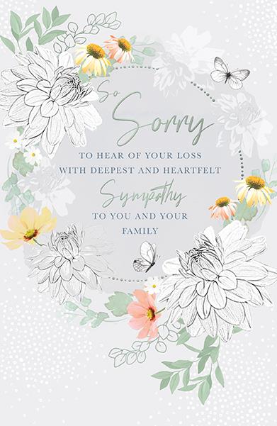 Words & Wishes Sympathy Card*