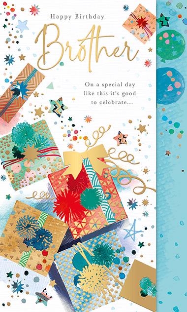 Words N Wishes Brother Birthday Card*