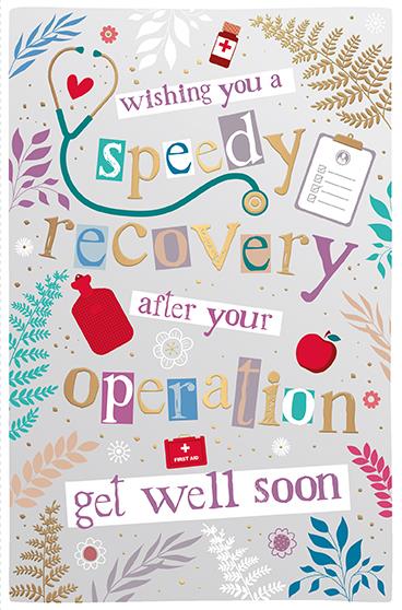 Words N Wishes Get Well Soon Card