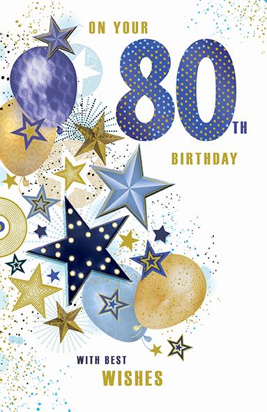 Nigel Quiney 80th Birthday Card*