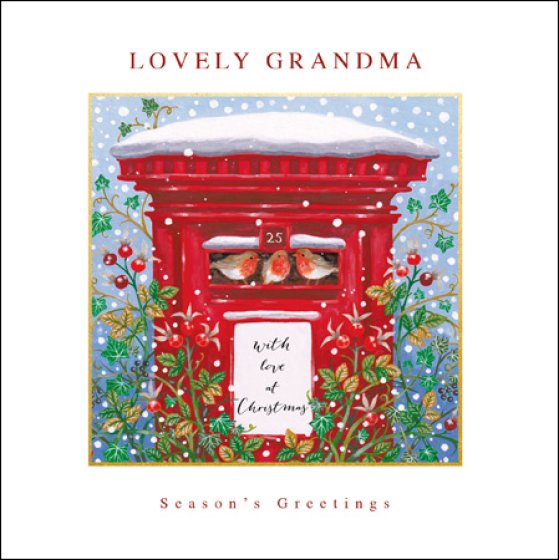 Woodmansterne Grandma Christmas Card