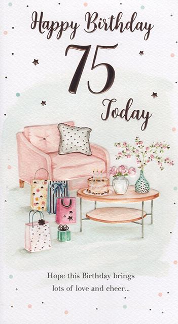 ICG 75th Birthday Card*