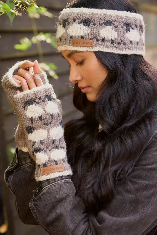 Pachamama Sheep (Merino) Headband Mushroom