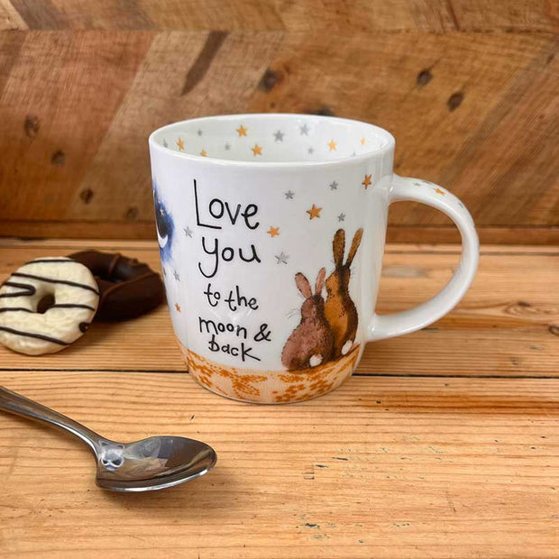 Alex Clark Love You To The Moon and Back Mug