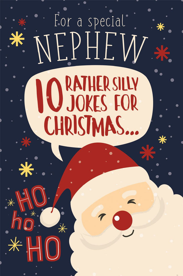 Emotional Rescue Nephew Christmas Card**