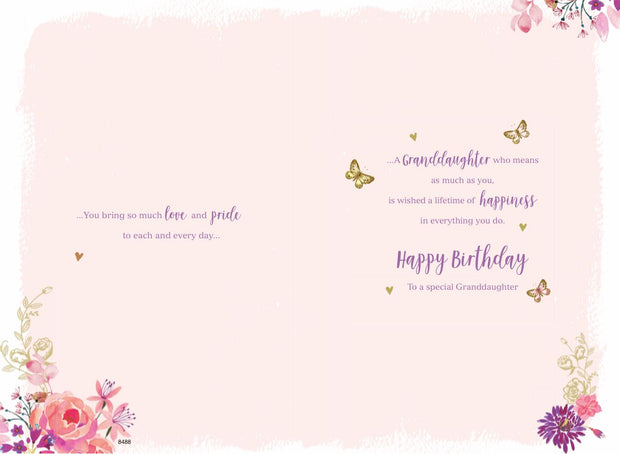 ICG Granddaughter Birthday Card*