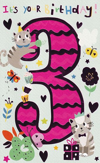 ICG 3rd Birthday Card*